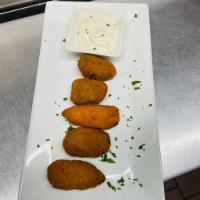 JALAPENO POPPERS · ranch dipping sauce 