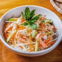 Shrimp Noodle Salad · Shellfish salad. 