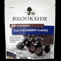BROOKSIDE Dark Chocolate · Soft fruit flavored centers, covered in smooth dark chocolate.