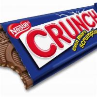 Nestle Crunch Chocolate, 1.55 oz. · Creamy Milk Chocolate with Crisped Rice.
