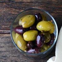DeLallo Pitted Olives Jubilee, 7 oz. · A bold medley of smoky Calamata, classic Niçoise-style, Picholine and plump green olives in ...