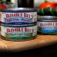 Bumble Bee · Tuna, Clams & Oysters.