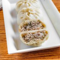 King Sized Meat & Veg Dumpling · Pork & Beef with mixed vegetables