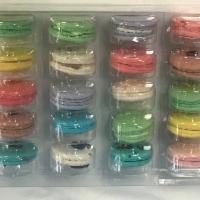 20 French Macarons Variety Pack · Twenty French macarons with variety of flavors