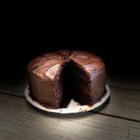 3 layer double chocolate cake · 