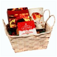 Christmas Pudding & Tea with Tea Cup Gift Basket · Plum Pudding & Christmas Spiced Tea Gift with Snowbird Tea & Coffee Mug.
Perfect Gift for a ...