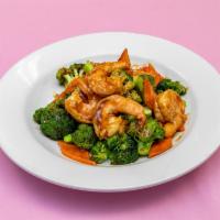 66. Steamed Shrimp with Broccoli  · 