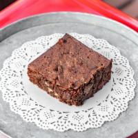 Not-so-Classic Brownie · Gluten-free chocolate brownie. Grain-free.