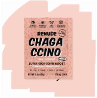 Chaggacino Mix - 10 Packet Box · Chaga mushrooms have more than 215 phytonutrients and are the most alkaline food on the plan...