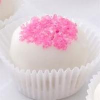 Strawberry Cake Bites · An old-fashioned favorite! Our homemade strawberry cake is blended with strawberry frosting,...