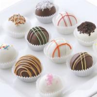 Classic Cake Bites · 1 dozen classic cake balls beautifully decorated and perfect for parties, gifts, and everyda...