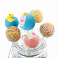 Baby Shower Cake Pops · 1 Dozen Cake Pops with Baby Shower toppers