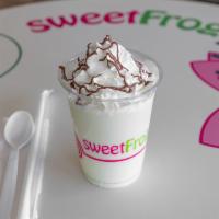 Vanilla Shake · Sweet frog premium frozen 12 oz. vanilla shake.