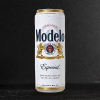 Modelo Especial Pilsner 16oz Can · Pilsner - Mexico - 4.4% ABV - 16oz Can - This rich, full-flavored Pilsner-style Lager delive...
