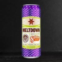 Sixpoint Meltdown IPA Can · New England IPA - Brooklyn, NY - 8% ABV - 12oz Can - A lush, hazy, juicy IIPA with ripe trop...