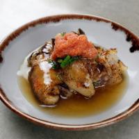 Tonsoku - Bonito Sauce with Spicy Caviar · Grilled Pork Feet with cod roe and bonito soupy sauce