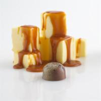 Brown Butter Caramel · Creamy browned butter, butterscotch caramel ganache enrobed in milk chocolate