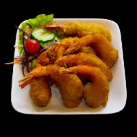 A4. Fried Shrimp Roll · 5 pieces. Served with sweet chili sauce and mayonnaise.