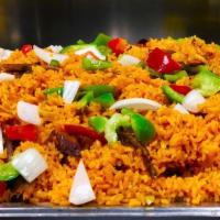 Family Combo No. 5 · Herring with rice, beans, salad or sweet plantains and 1 liter soda.