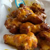 10 Party Wings Combo · 10 count party wings dipping sauce and a 20 oz coke product of your choice.