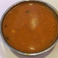  Morgi Soup (chicken soup ) · Lentils base soup cooked with chicken ,fresh ginger, garlic , curry leaves & Indian spice. 