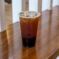 T4 Brown Sugar Green Tea with Boba · *Featuring (big) Boba.
*Topping level standard, non-adjustable.