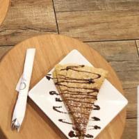 NUTELLA Crêpes · NUTELLA AND SUGAR POUDRE ON TOP