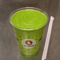 SPK Smoothie · Spinach, pineapple, kale, banana and pineapple juice. Dairy free.
