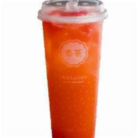 Summer Melon Green Tea · A light fruity drink with fresh watermelon, lemon and lime mixed with green tea. This drink ...