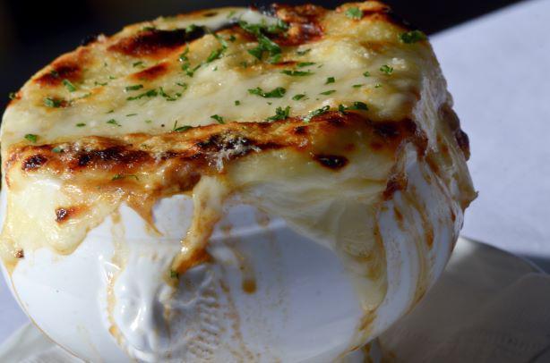 French Onion Soup · Gruyere Cheese.