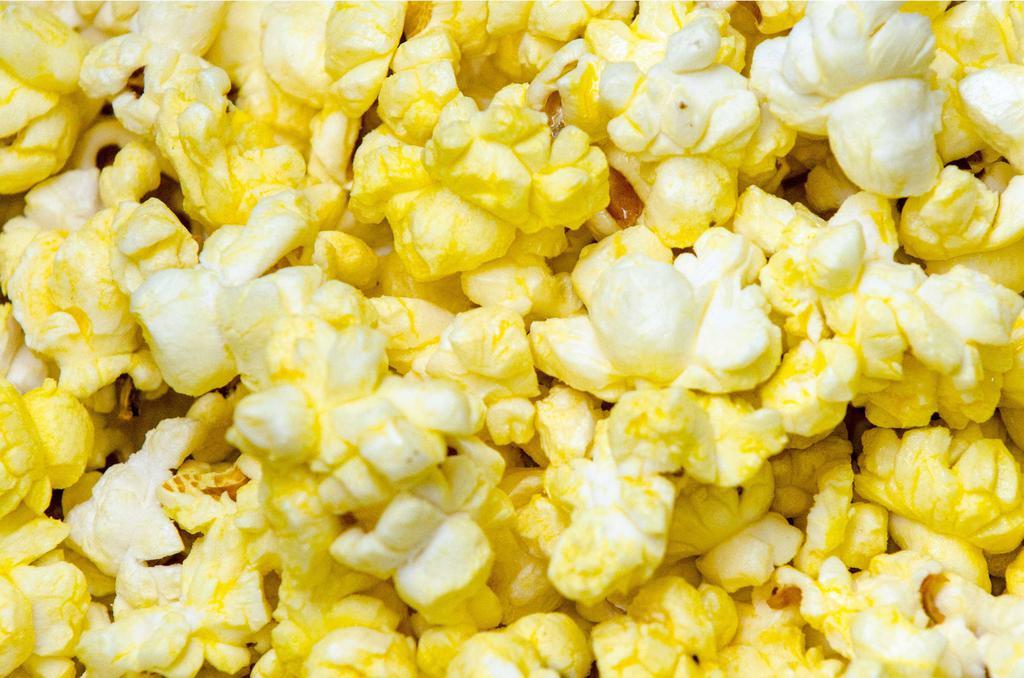 Butter Popcorn · Good old fashion classic! You can never go wrong with butter popcorn. Its also vegan friendly.  