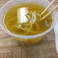 17. Chicken Noodle Soup · Soup that is made with chicken, broth, noodles, and vegetables. 