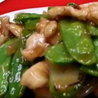82. Chicken with Snow Pea Pods · 