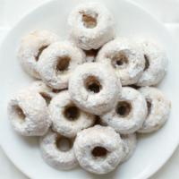 Family Size Mini Donuts(36) · Handcrafted mini donuts. Always made to order. Family Size Mini Donuts 36 count 