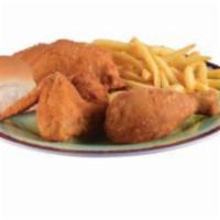 3 Piece Meal  · Choice of Campero Fried or Grilled. Includes 3 Pieces of Chicken, Side and Choice of Tortill...