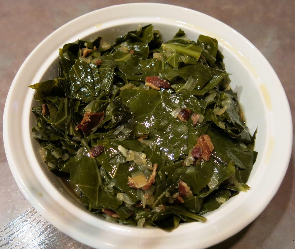 Collard Greens · Southern we are, Southern we make. Try our freshly make southern style collard greens 
