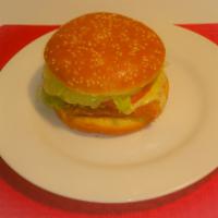 Fish Sandwich · Served on a freshly toasted sesame bun with  Whiting Fish, and with lettuce, tomato, pickles...