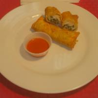 Spinach Roll · Crunchy Roll with Spinach inside with seasoning