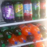 2 Liter Soda · Brisk Ice Tea, Sunkist, Hawaiian Punch, Schweppes Original, Coke, Welch's Grape, Pepsi, Spri...