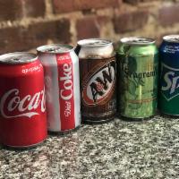 Canned Soda · 12 fl oz cans of Coca-Cola Products