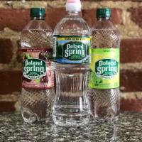 Poland Springs Water · [Bottle] 20 fl oz bottle spring water | [Bottle] 20 fl oz sparkling flavored spring water