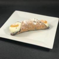 Cannoli · A pastry shell internally coated in chocolate and filled with ricotta, candied fruit and cho...