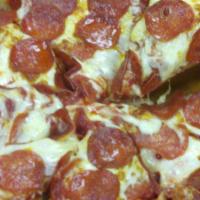 Pepperoni Lovers Pizza · Triple pepperoni, and mozzarella.