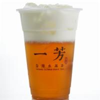 Medium Salty Cream with Oolong Tea 烏龍茶奶蓋 · 