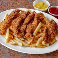 Chicken Fingers with Fries · 