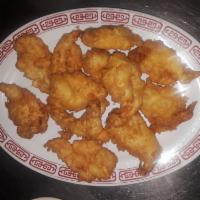 Golden Fried Jumbo Shrimps · 