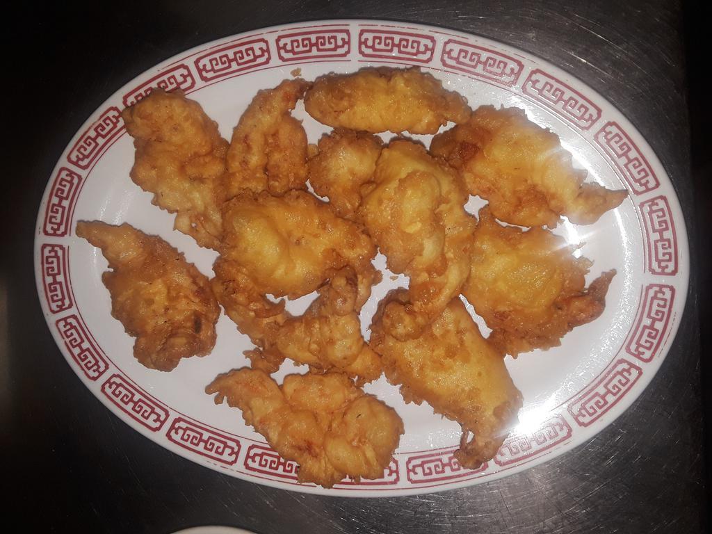 Golden Fried Jumbo Shrimps · 