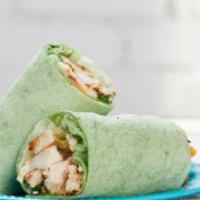 Caesar Wrap · Chicken or steak, power blend of romaine, spinach and baby kale, zero card Caesar dressing a...