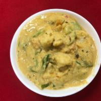Navrattan Korma  · Mixed vegetables in a creamy sauce.