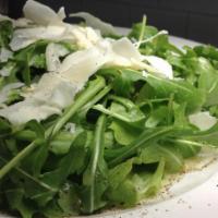 Forno Siciliano Salad · Arugula with toasted almonds and shaved parmigiano reggiano cheese. 